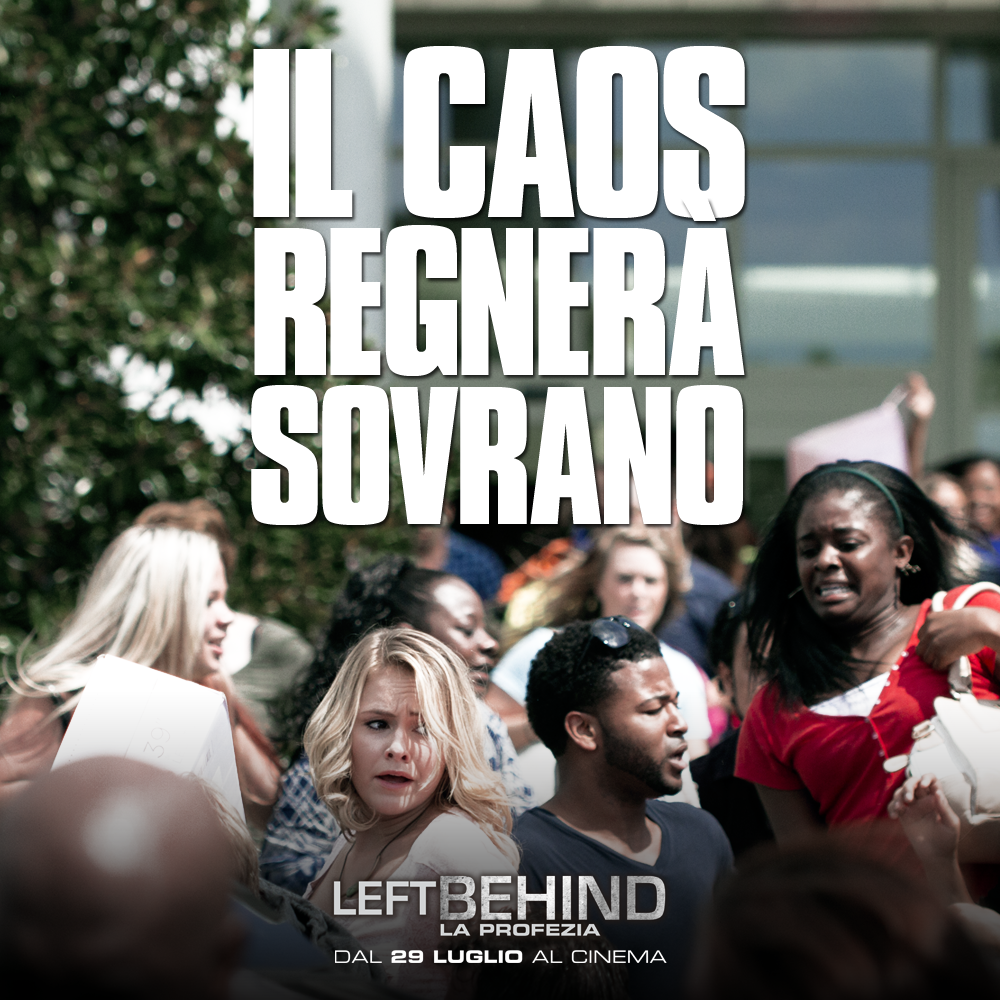 notoriousitalia's tweet photo. Forse non eravamo preparati ad una fine del genere, ma ormai ci siamo dentro. Scoprite #LeftBehindIT al cinema. http://t.co/nNQY0yJilr
