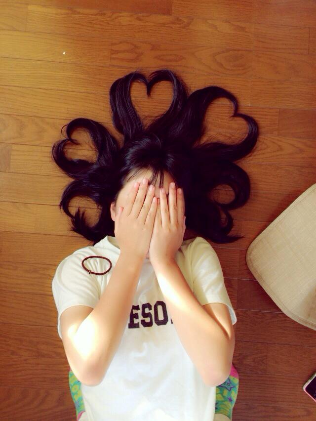 migi_sra's tweet photo. おとももちの髪の毛でしました http://t.co/WKBFfHfThi