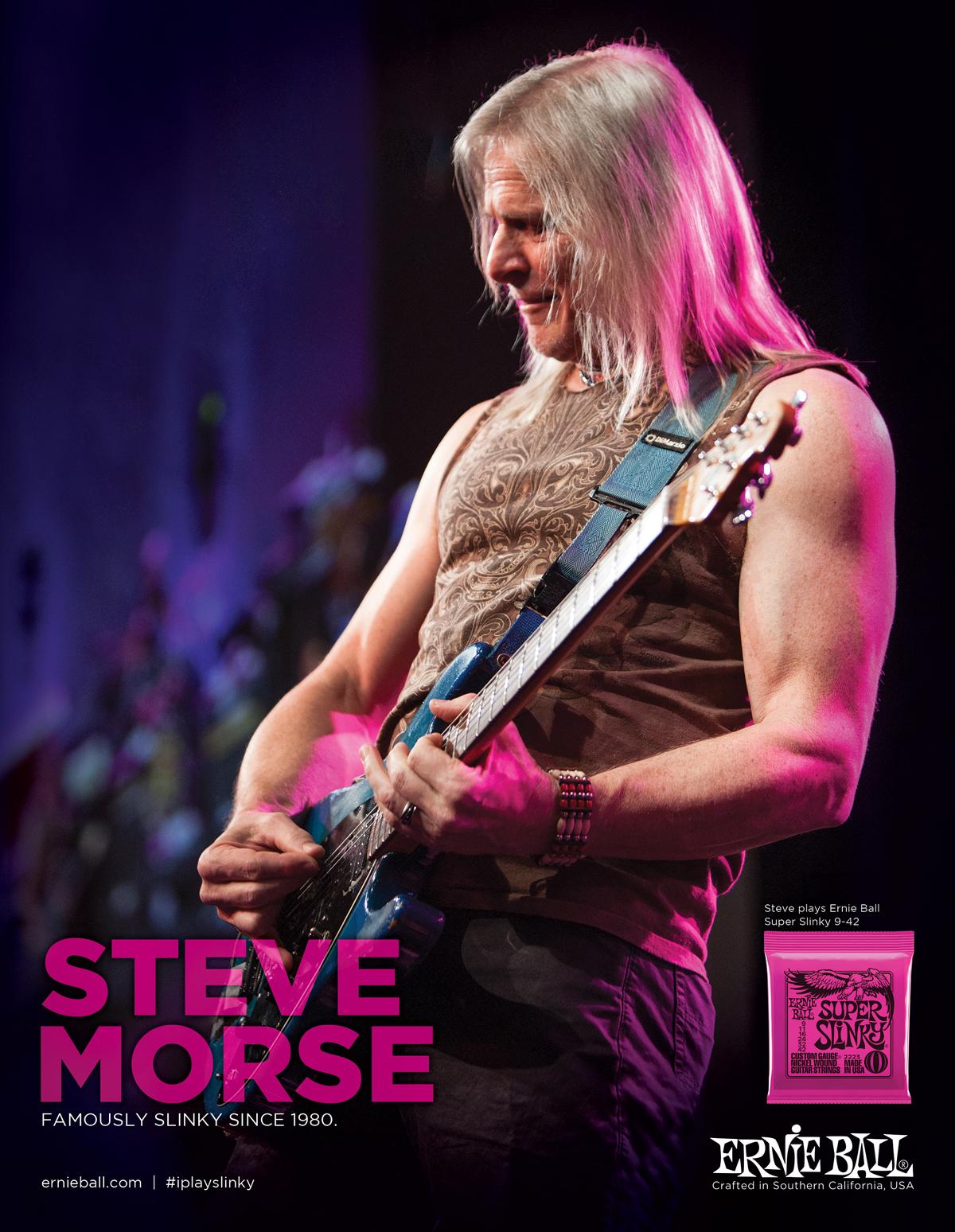 Happy Birthday to long-time Ernie Ball Music Man family member and signature artist, Steve Morse ! 