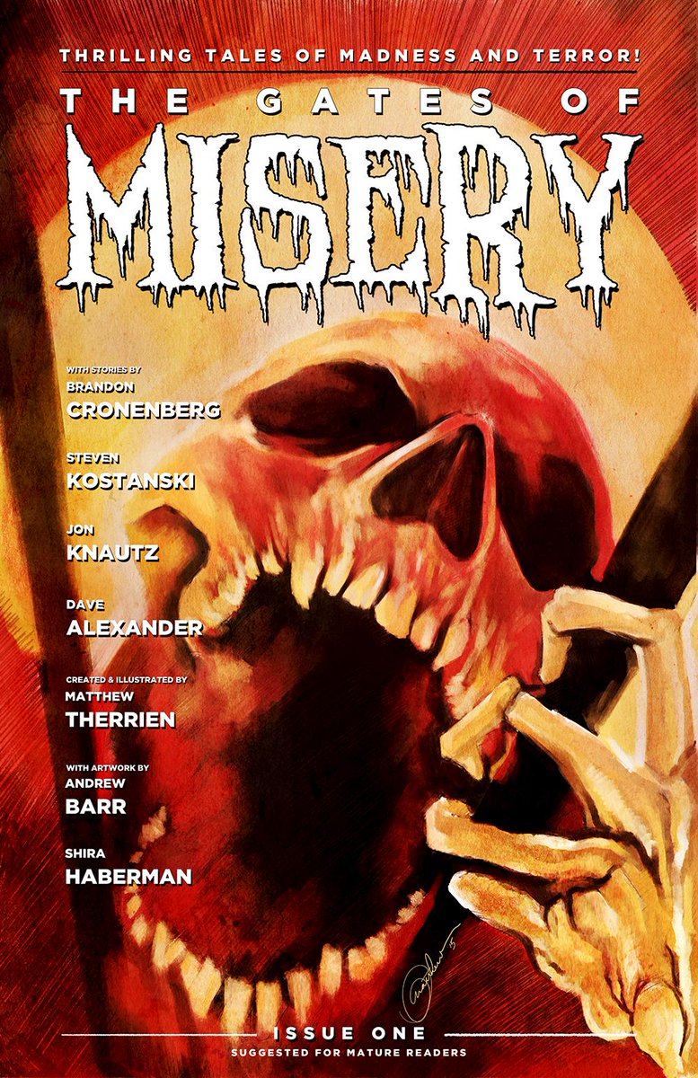 Our painted cover from creator @mctherrien!