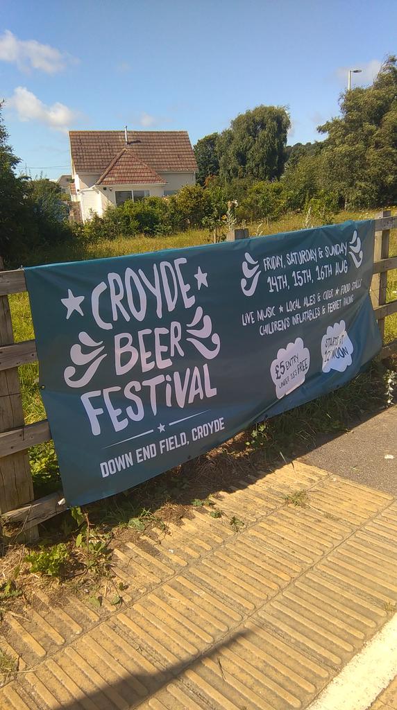 Keep your eyes peeled for our very smart banner! Are you coming to Croyde 14-16th August? #Croyde #surfing