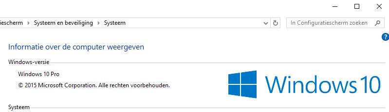 SupportITnl's tweet photo. Het is zover Windows 10 is uit, de eerste systemen zijn om #windows10 http://t.co/jx2VIpzFz0