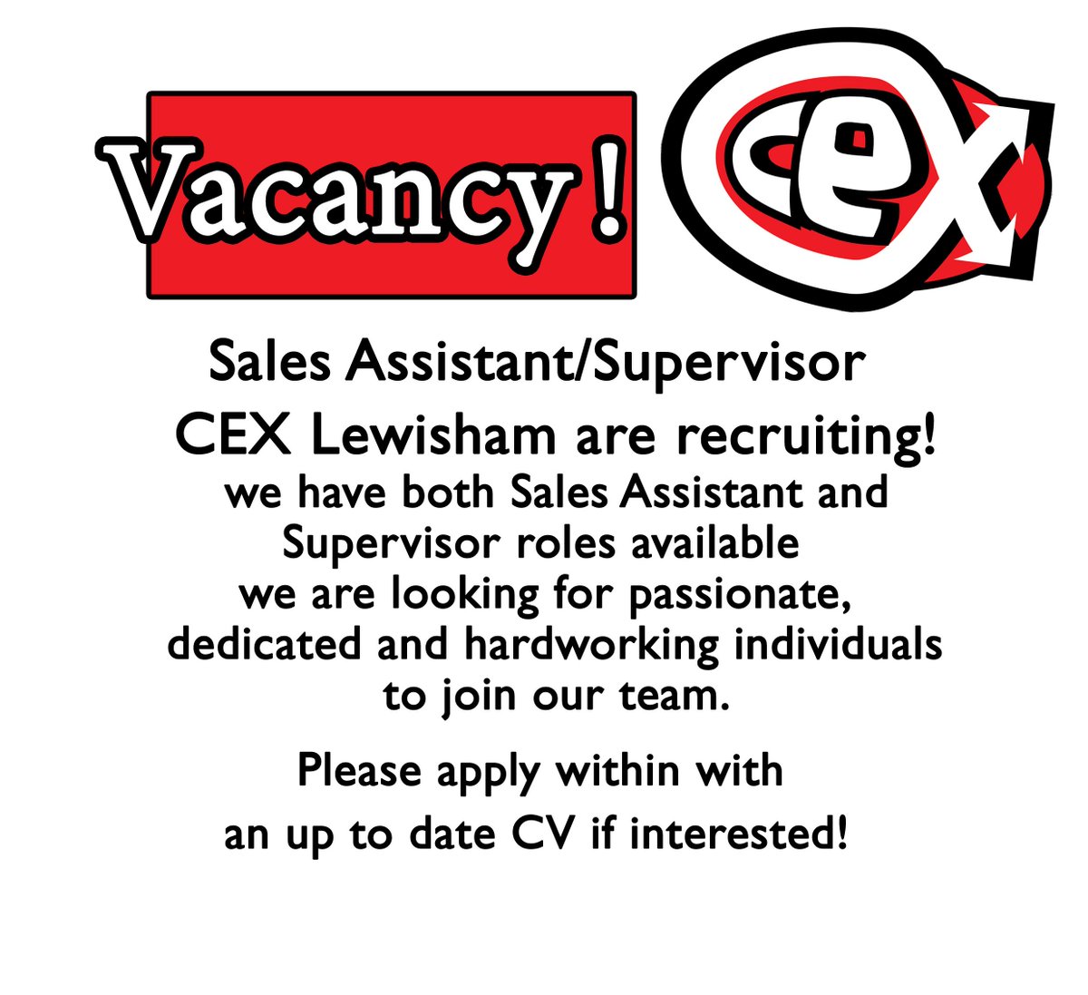 CeX Lewisham tweet media