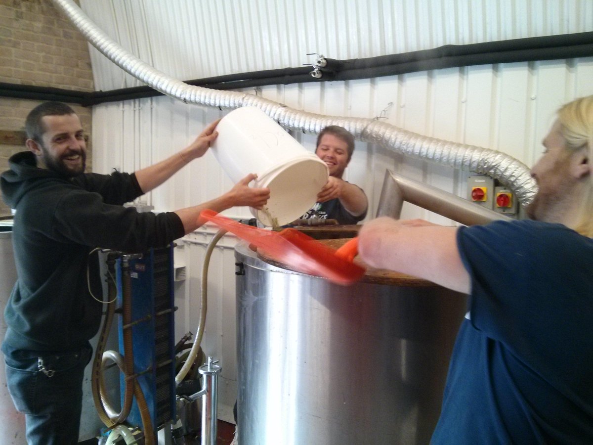 PartizanBrewing's tweet photo. Our collab beer with @prairieales is official. Cheers to the guys for coming down and making it happen! http://t.co/g1tvJn29Ro
