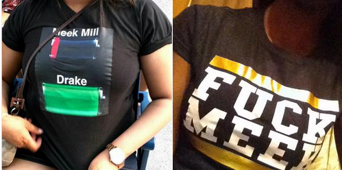 GGNewMusic's tweet photo. Drake fans came out in full force for Meek Mill’s performance in Toronto http://t.co/aQYXpJY5cw http://t.co/Y7ylnyqXM5