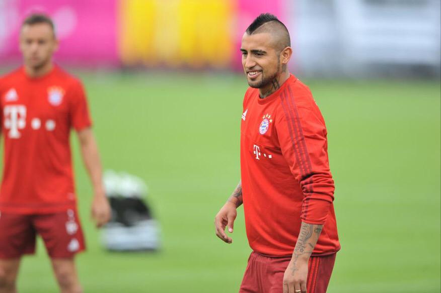 Vidal at Bayern 