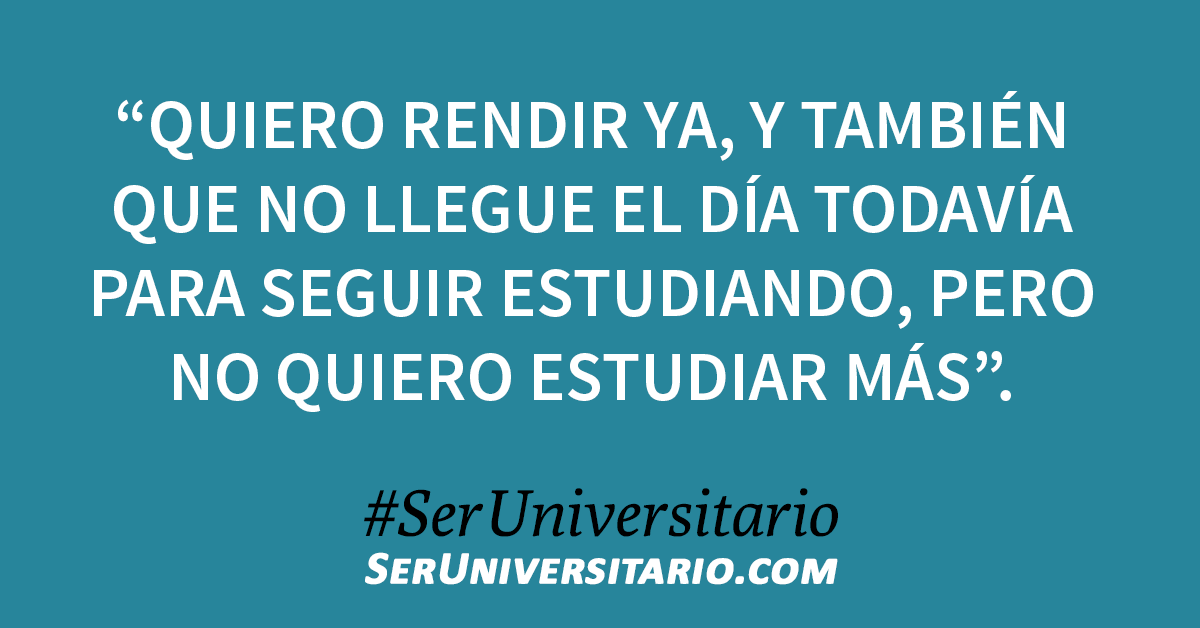 SerUniv's tweet photo. Quiero rendir ya y también que no llegue todavía para seguir estudiando, pero... #SerUniversitario vía @sofigonzalezz http://t.co/CGWpicS5k1
