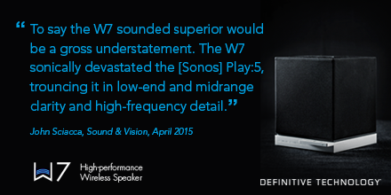 @danieltreacy why AirPlay?  If you serious about sound quality, audio over your WiFi is best.  Have you seen our W7?