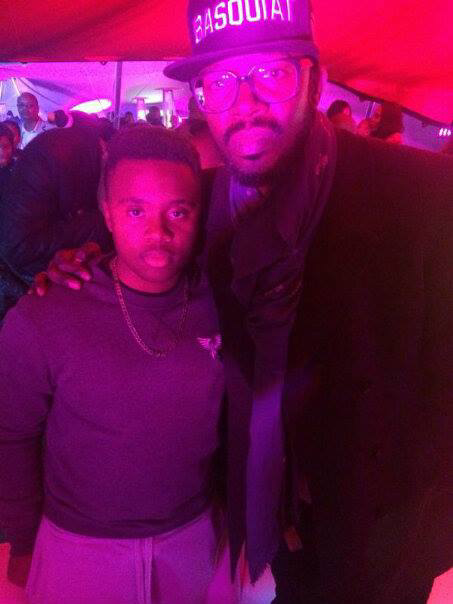 CasperCapo's tweet photo. #ThrowBack with the Legend himself!!! 
#BLACKCOFFEE#THYSJOINT#SOULTICMUSIC http://t.co/hzKpyu3Y9T