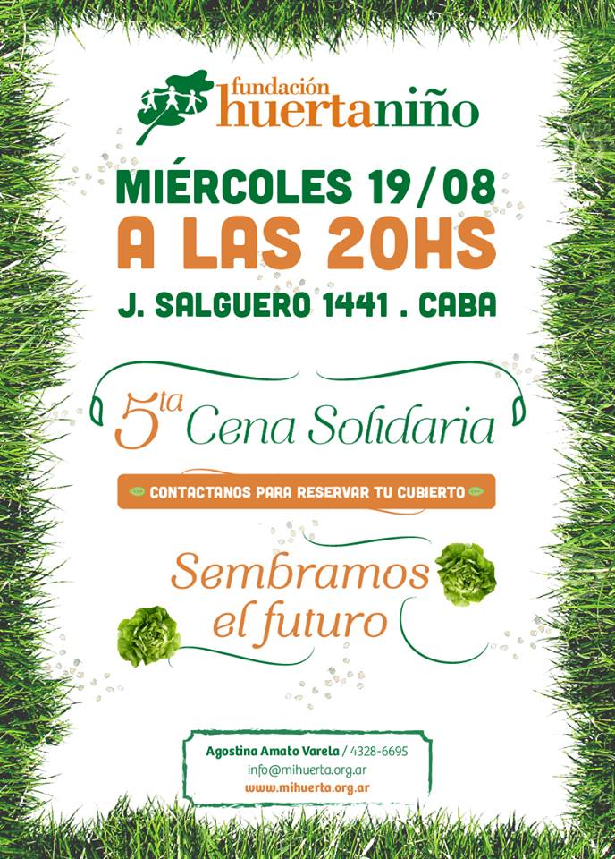 ManosActivas's tweet photo. Sumate a esta noche hermosa!! Sembrando futuro en Argentina!! Rsrv: 4328-6695 info@mihuerta.org.ar #YoSiembroFuturo http://t.co/CWHIhAA3Qx