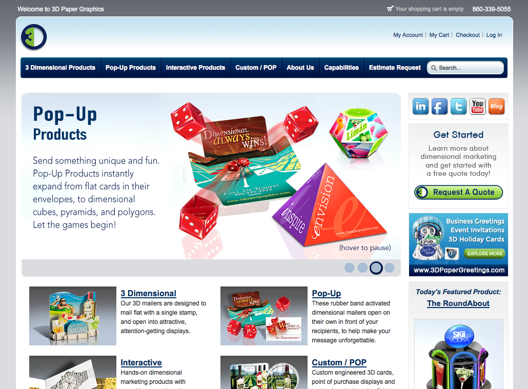 3DPaperGraphics's tweet image. We're so excited to introduce the brand new 3DPaperGraphics.com! Check it out and get started on your next project