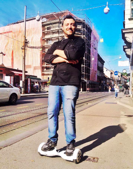 e_mocija's tweet photo. The Best Chef is now The Fastest One:) #vozinastruju #electricvehicle #coolgo #GreenEnergy http://t.co/Cc3hTre7qU