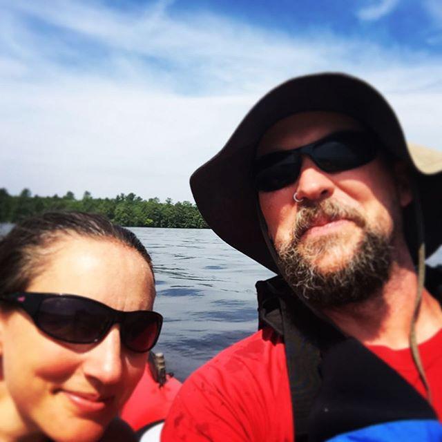 armahimsa's tweet photo. #dateonalake with @amystarble #LakeWinnipesaukee #goodlife http://t.co/ovSc0BrZ0Z http://t.co/fWmKc4wzVw