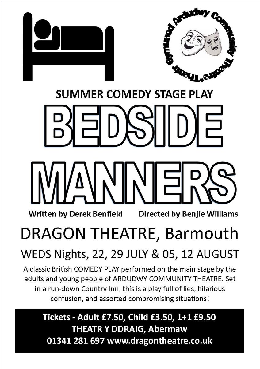 It's time for another overnight stay in a hotel where a lot of goings-on are going on! 7.30pm, tickets available!