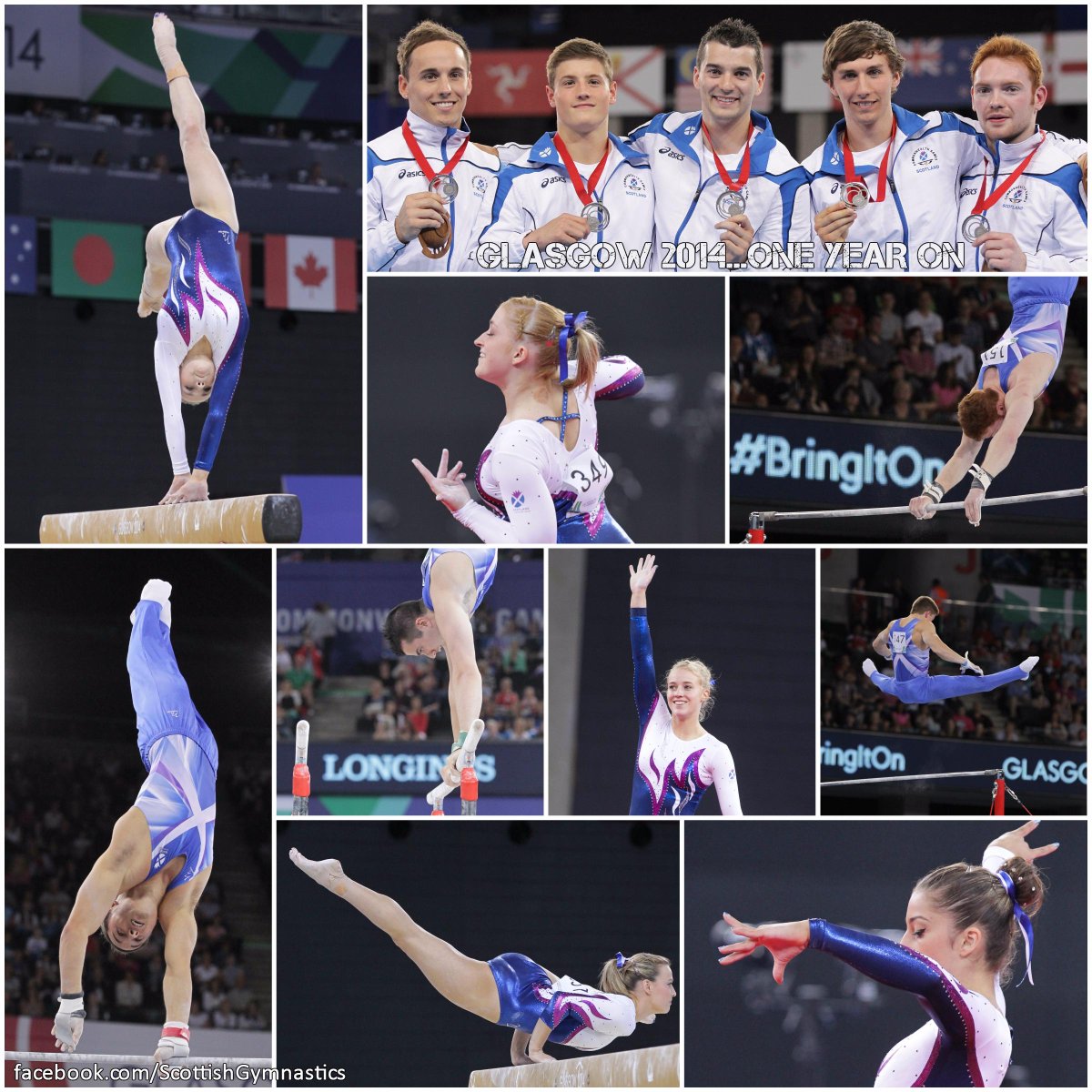 One year ago today 5 Scots made history! The first gymnastics team medal was won at a Commonwealth Games #oneyearon