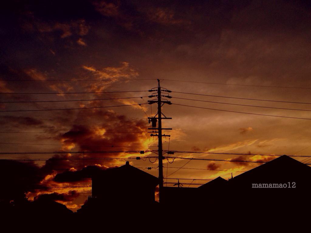 mamamao12's tweet photo. 夕焼け。

#coregraphy 
#写真好きな人と繋がりたい http://t.co/ArJfBkK98j