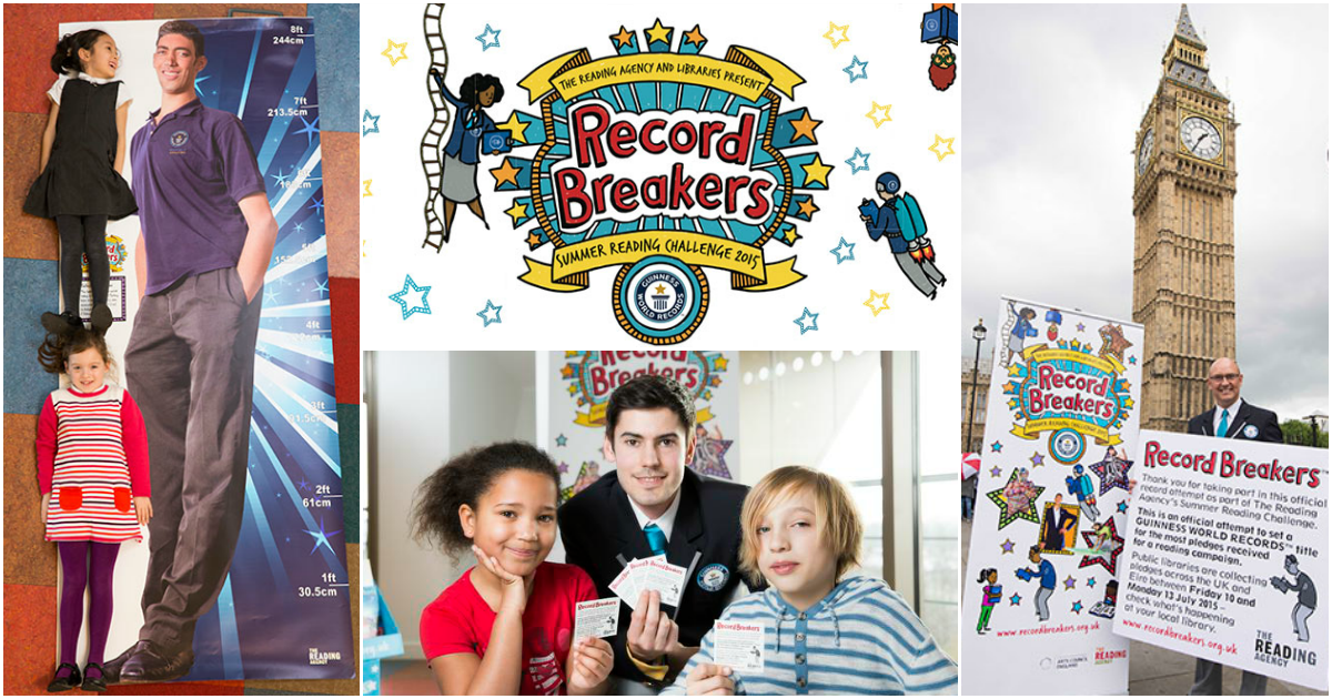 GWR's tweet image. Good luck to everyone taking part in the Record Breakers #SummerReadingChallenge bit.ly/GWR-ReadingCha… Have fun!