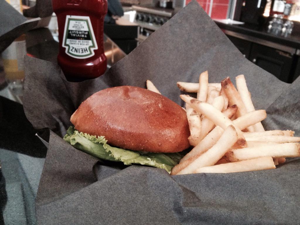 Airport burg at 9am. #GenCon