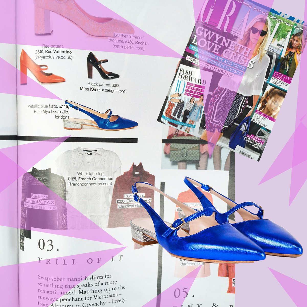 The <a href="/phiomyo/">Phio Myo</a> Mary Janes' in <a href="/Grazia_Live/">Nicole </a> 's selection this week ! Thank you <a href="/hannahalmassi/">Hannah Almassi</a> ! #grazia #phiomyo
