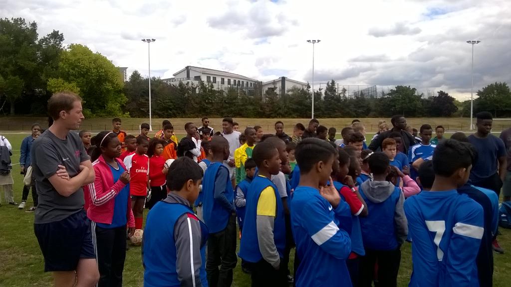 ym_newham's tweet image. Getting ready for the Young Mayor's neighbourhood five-a-side football competition! Good luck to all teams playing!