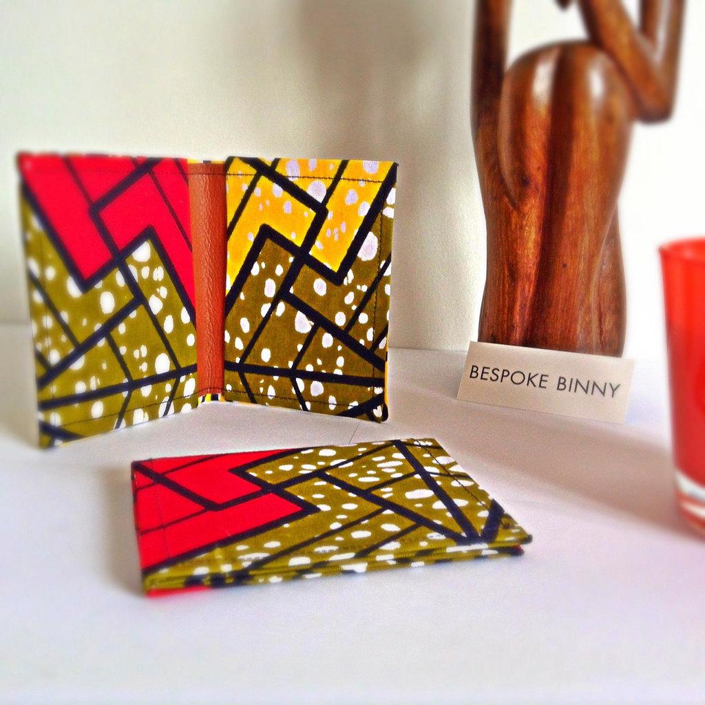 MsYaaObenewa's tweet photo. Handmade African Print Card Holder/ oyster card holder/ Travelcard wallet - red, yellow, beige by BespokeBinny (9.9… http://t.co/d31kGp63ZZ