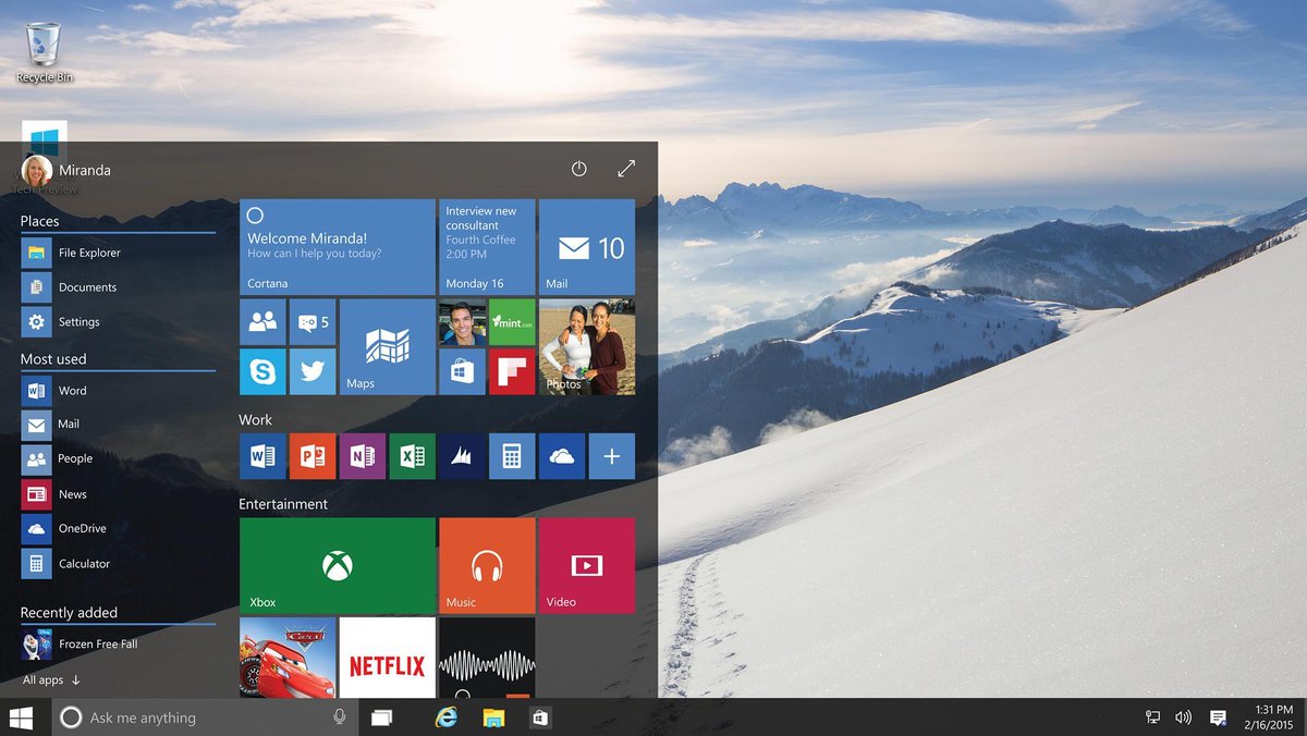 chadtoogs's tweet image. Happy Windows 10 day! Out with the old in with the new #Windows10 #Microsoft #Windows