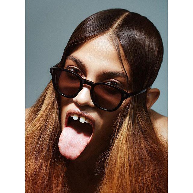 @monokeleyewear with @margomagz.  Hair: @svenbayerbach. 💄: <a href="/rebeccabmakeup/">Rebecca B</a> 📷: me ift.tt/1fGLpW9