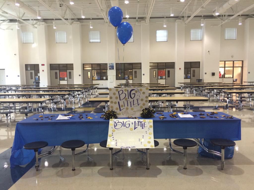 biglittle2015's tweet photo. Come visit the Big Little table at walk thru today to sign up or find out more about us! http://t.co/cRko0zREQw