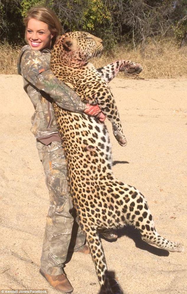 Earthling738's tweet photo. Great that people are becoming aware of trophyhunters like #WalterPalmer but don't forget #KendallJones she's as bad http://t.co/4gzNR5E2B9