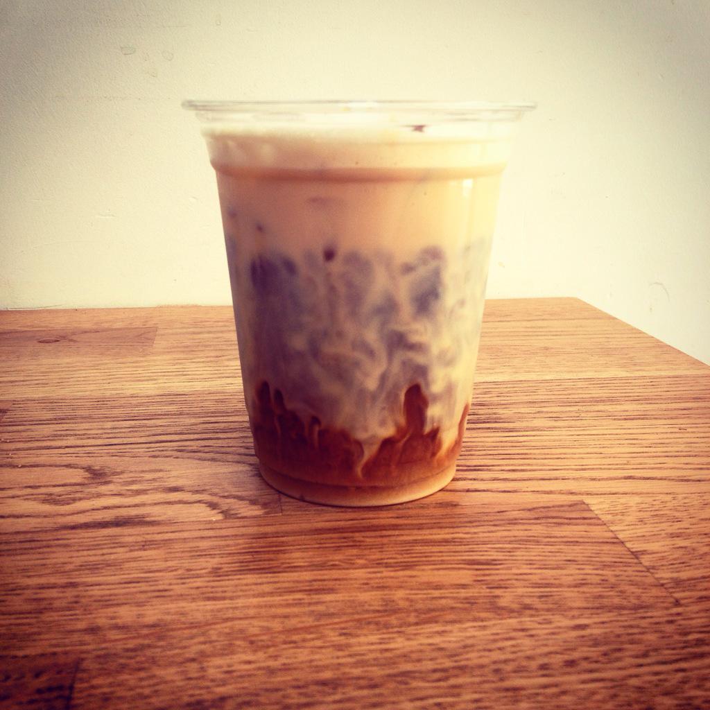 budscoffeebar's tweet photo. How about an Iced Cafe au Lait made with our cold brew. #summerdrinks #cutcoffee #1934queenstreeteast http://t.co/74flhWhuTS