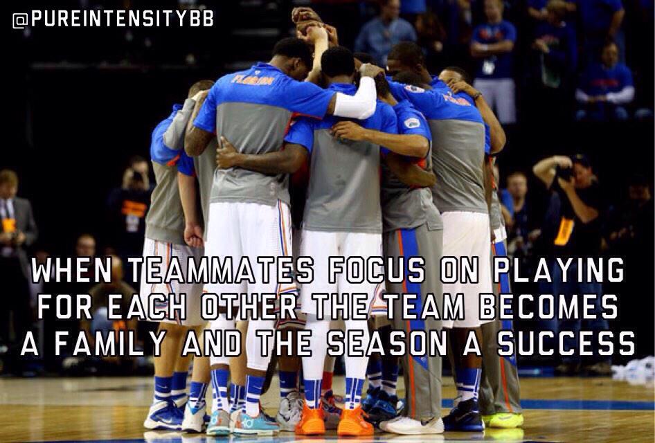 PureIntensityBB's tweet photo. When teammates focus on playing for each other the team becomes a family and the season a success. http://t.co/p0JNjK8t0Y