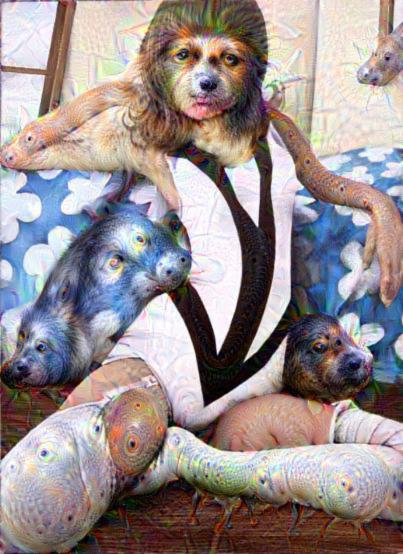 deepdreamartbot's tweet photo. 検索（Search）：
『じゃらじゃら（jarajara）』
#deepdream #deepdreams #dreamdeeply #ゆめわんこ
https://t.co/1Z86wv0QYo