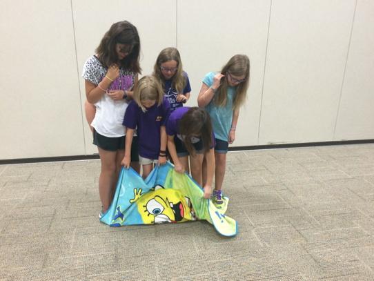 TESPrincipal's tweet photo. Teamwork makes the dream work - leaders in training #pre2015 #8habits http://t.co/qSIj3bStSs