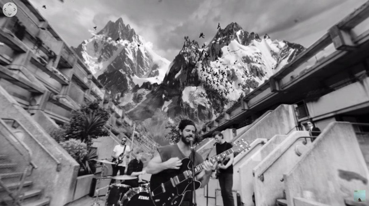 SEFarstad's tweet photo. This is crazy cool!  @foals - Mountain At My Gates music video using GoPro Spherical https://t.co/QcwSMOUg7e http://t.co/AoWLgCzrdk