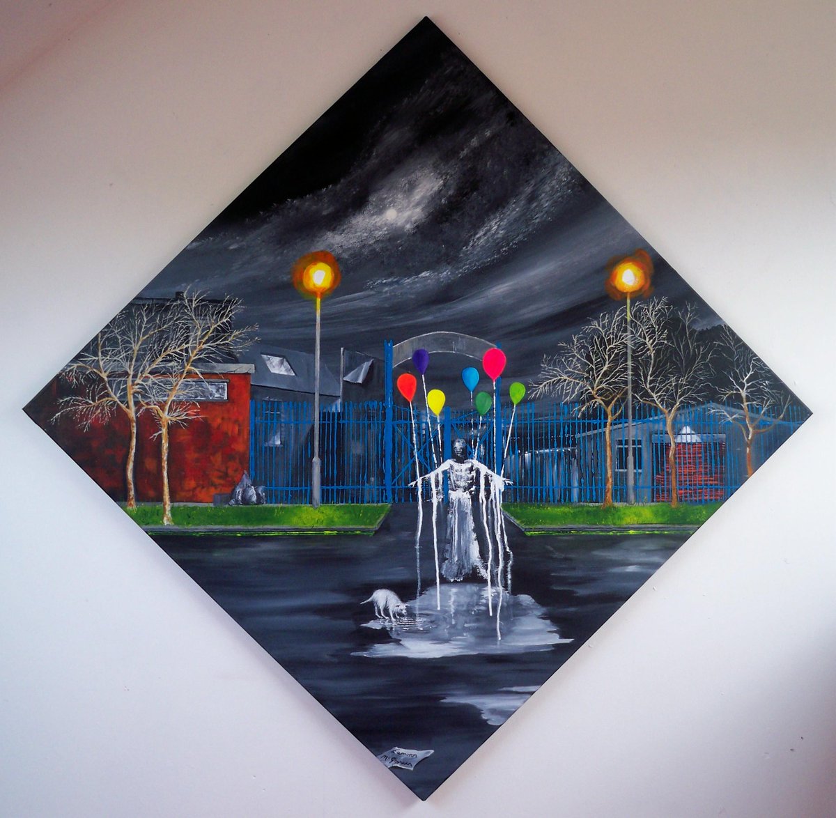 This one is entitled The Guardian Angel of the Stray Dog