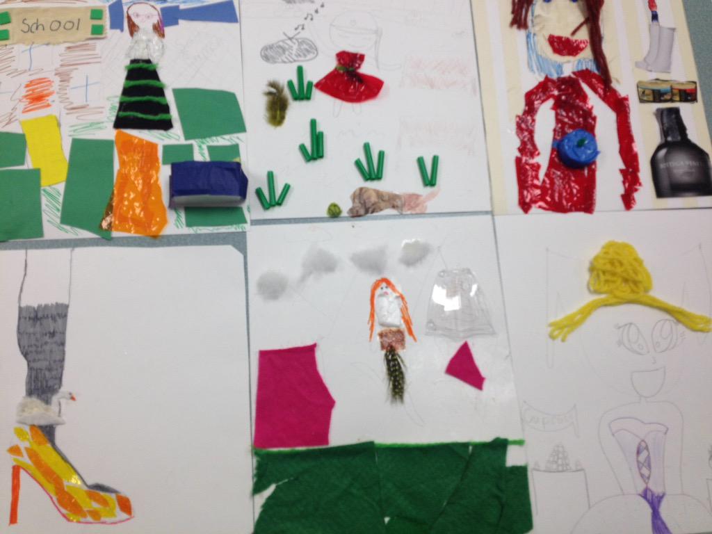 APSSummerFun's tweet image. 3D Fashion in Project Runway Class