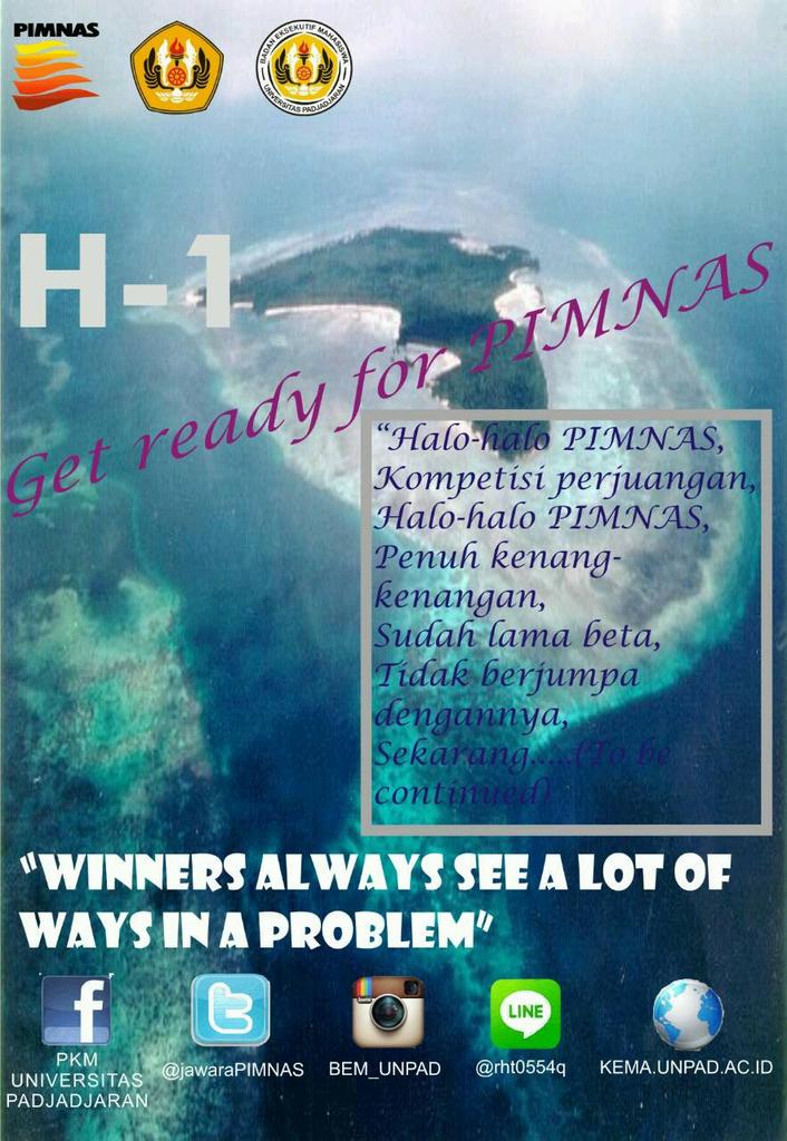 jawarapimnas's tweet photo. Halo-halo PIMNAS, Kompetisi Perjuangan.

#PIMNAS28 Salam Unpad Jawara PIMNAS cc: @UHO_Kendari, @PIMNAS28_UHO http://t.co/bIemTfCCPM