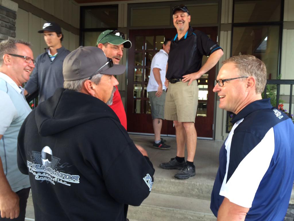 FO_Photography's tweet photo. .@SportsnetSpec welcoming some of the guests for #specgc at @QuarryEdmonton today. #yeg #yegevents @EventElement http://t.co/XzRjjyxZYs