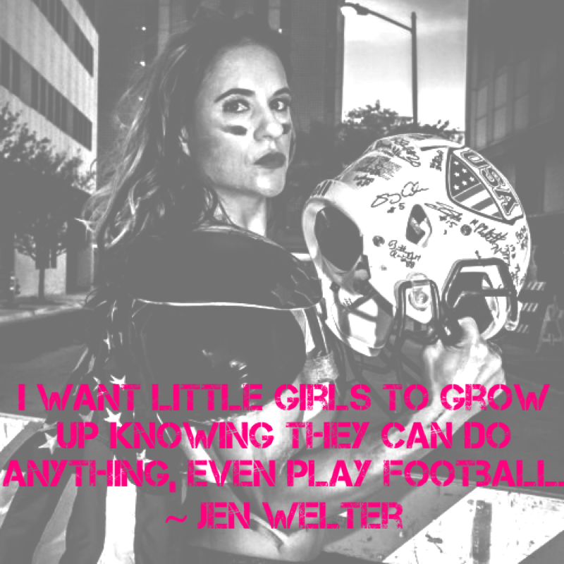 Anything. Girls can do ANYTHING. #JenWelter #girlpower #glassceiling #WCW #shinebright