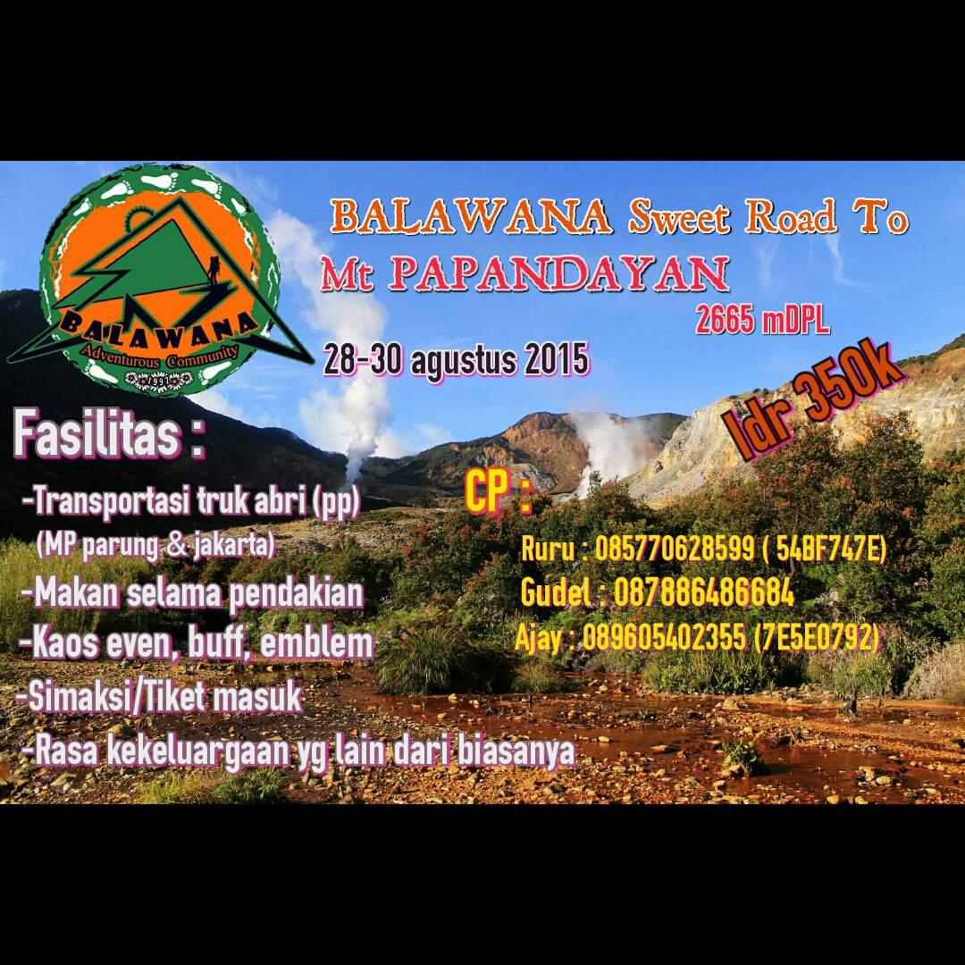 enric_oo's tweet photo. #mtpapandayan @tokopendaki @pendaki_jomblo @pendakigalau @KorwilDepokKPK @PendakiJakarta @PasarPendaki @JalanPendaki http://t.co/exnphH4pJN