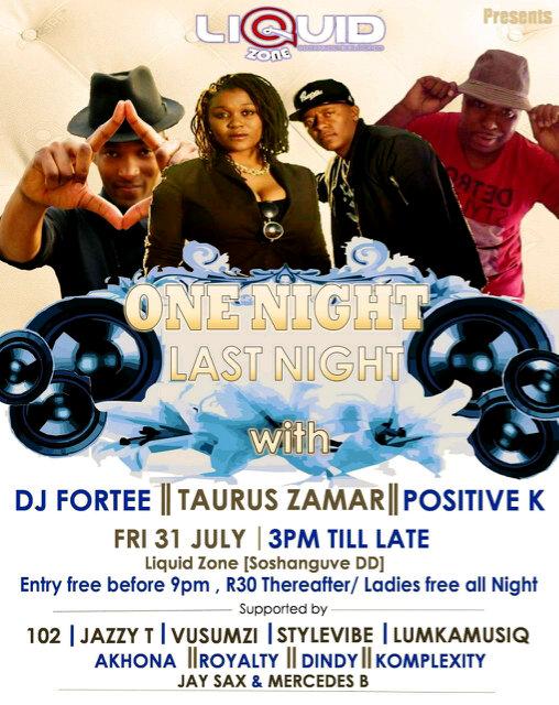One of thee best track I've ever done with <a href="/DjFortee/">DJ FORTEE</a> &amp; <a href="/Lady_Zamar/">Lady Zamar</a> - One Night, Last Night. Come see the performance.