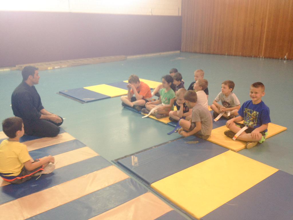 APSSummerFun's tweet image. What a focused group in Nathan's Ninjas!