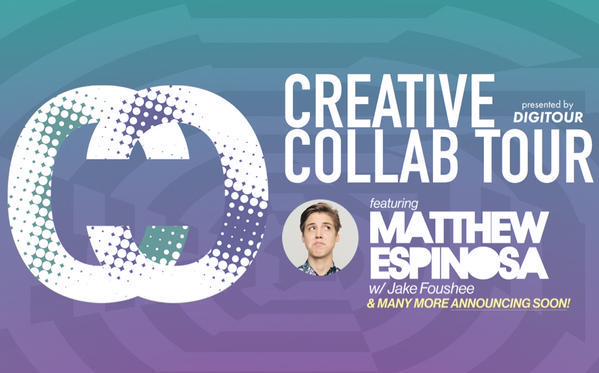 DigiTour's tweet photo. .@TheMattEspinosa GIVES US LIFE 🙌 🙌🙌 Come see him at #CreativeCollabTour!! Get ur tix ➡️ http://t.co/FL9NKvKiZO http://t.co/fHVosppmTP