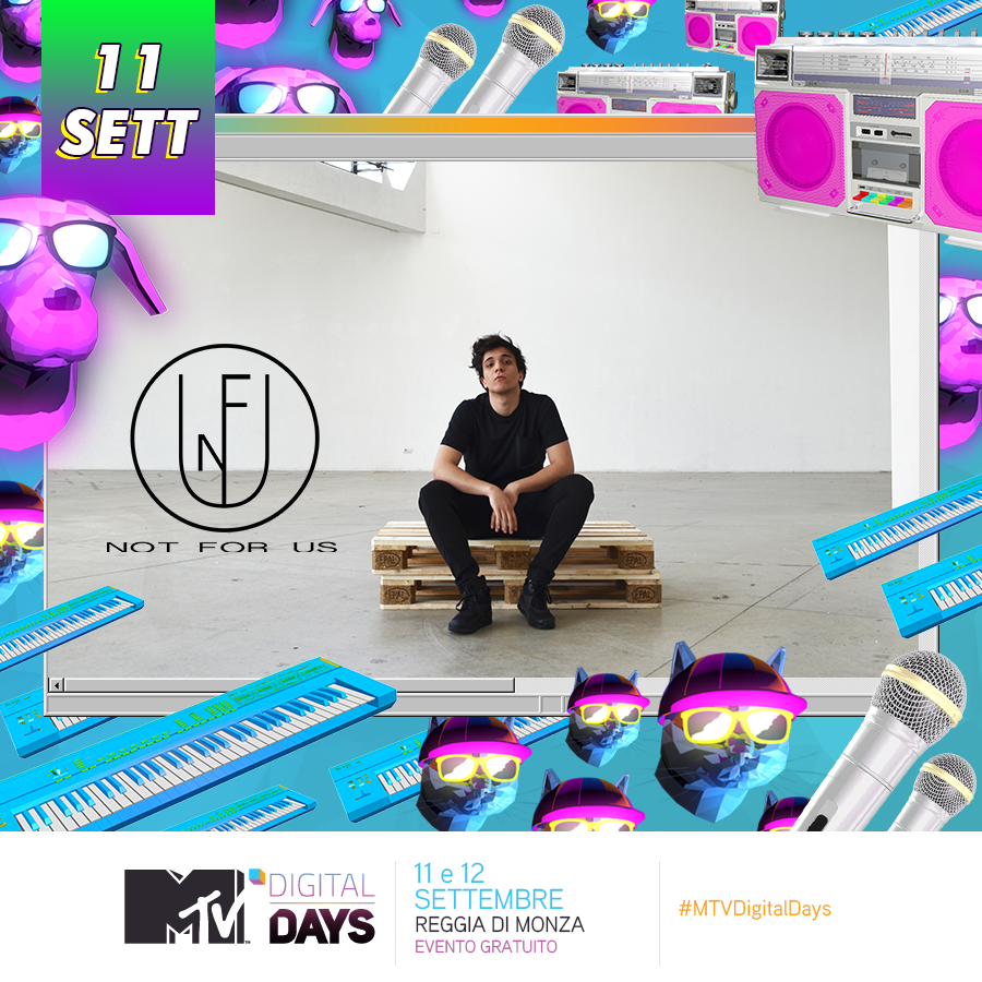 [ 11/09/2015 ] <a href="/not_for_us/">NOT FOR US</a>  at #MTVdigitaldays - Reggia di Monza.
#cbbooking #NotForUs #TOPDJ #MTVItalia