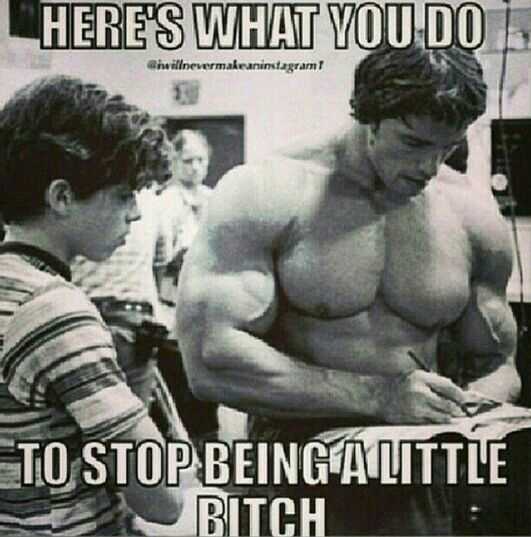 FreakFit1's tweet photo. Enough with the EXCUSES and whining!! Get your ass off the couch and go do something!! http://t.co/01XXoKh87C