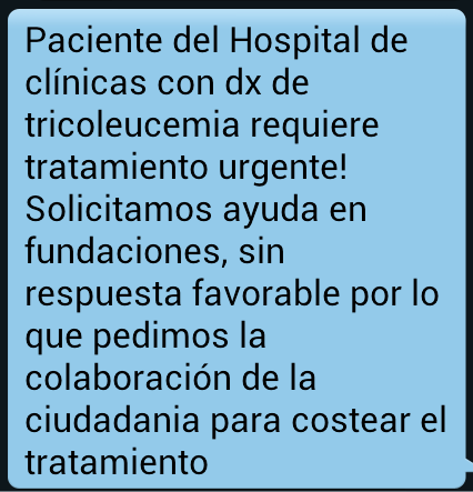 marata_cuneca's tweet photo. Favor RT!! @oscar_marandu @yolandapark1 @menchibarriocan @MarioFerreiro1 @LuisBareiro http://t.co/UFqlNG4z8O