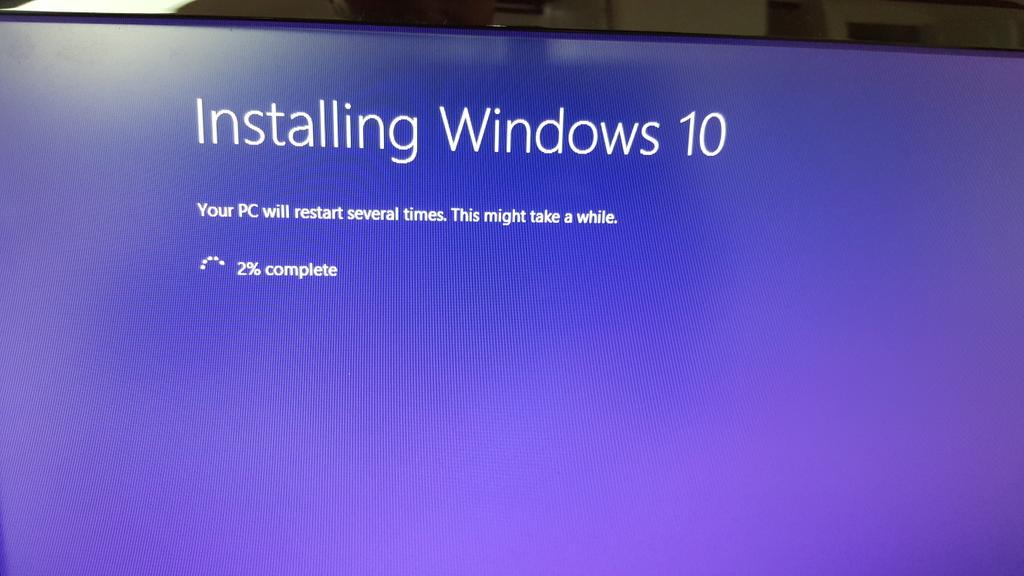 Jevaan's tweet photo. Finally #Windows10 http://t.co/3lSxsOyUKr