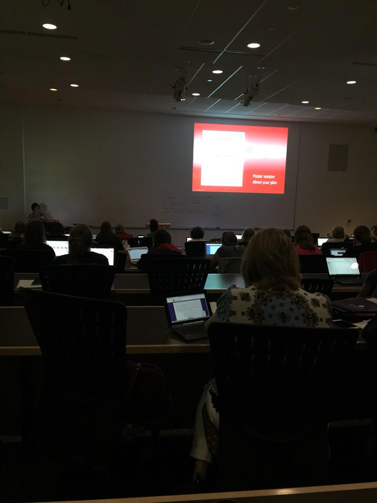MsGierke's tweet photo. @StoughtonLaura Excited to see you at the Summer Writing Institute! #planwrite http://t.co/vxyn0bhGMB