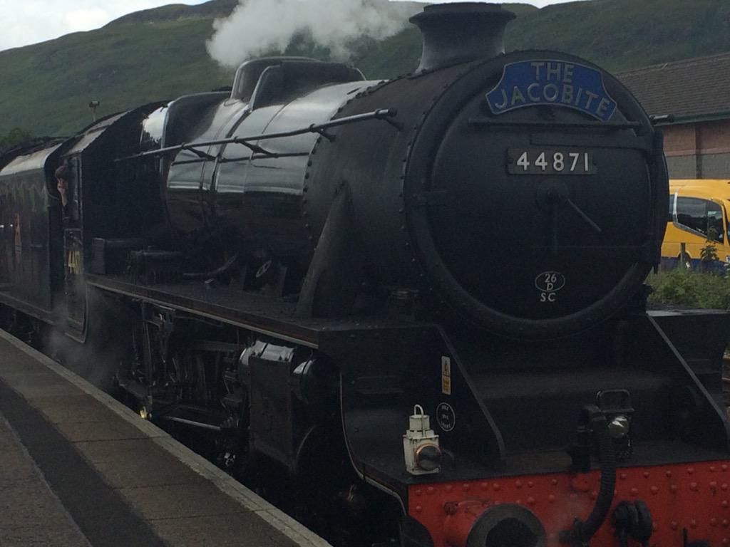 curlymichaela's tweet photo. Just crossed the Harry Potter bridge on this beauty. And it's sunny! In Scotland! http://t.co/jnWGEfkSkq