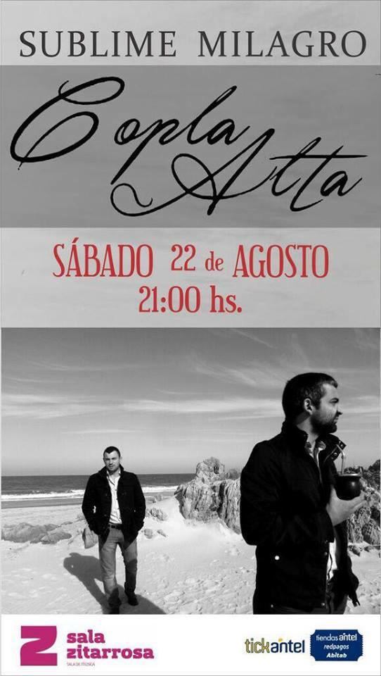 Las entradas se venden a buen ritmo , vos tenes la tuya ?<a href="/coplaalta/">Nestor moreno</a> <a href="/estudio55/">Fernando R Arce</a>